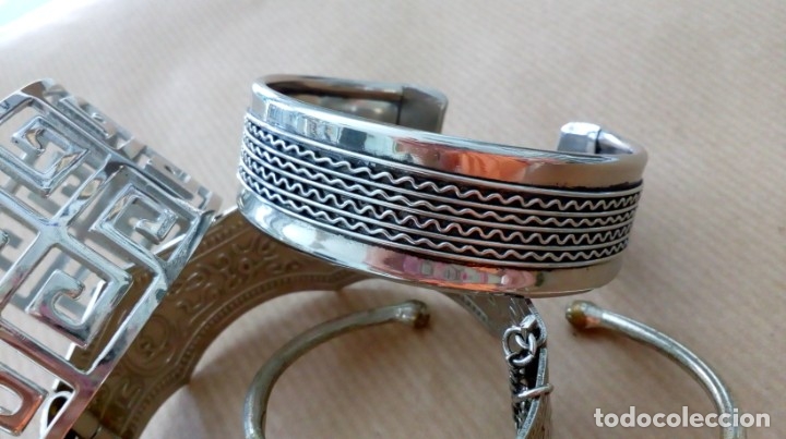 Joyeria: Lote de 4 preciosos brazaletes - Foto 3