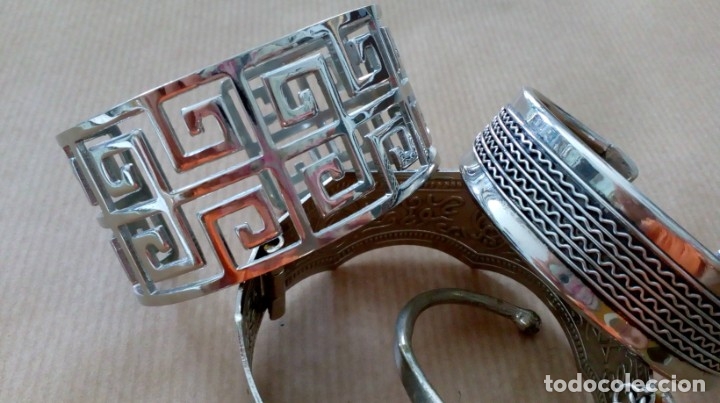 Joyeria: Lote de 4 preciosos brazaletes - Foto 4
