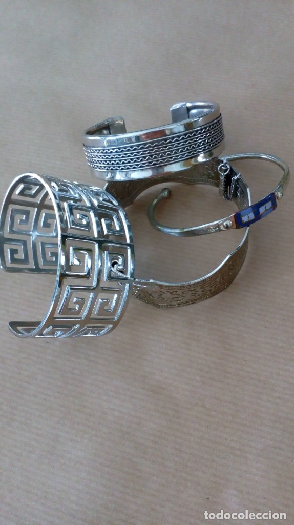 Joyeria: Lote de 4 preciosos brazaletes - Foto 13