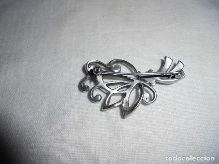 Joyeria: BONITO BROCHE DE PLATA Y MARQUESITAS - Foto 7