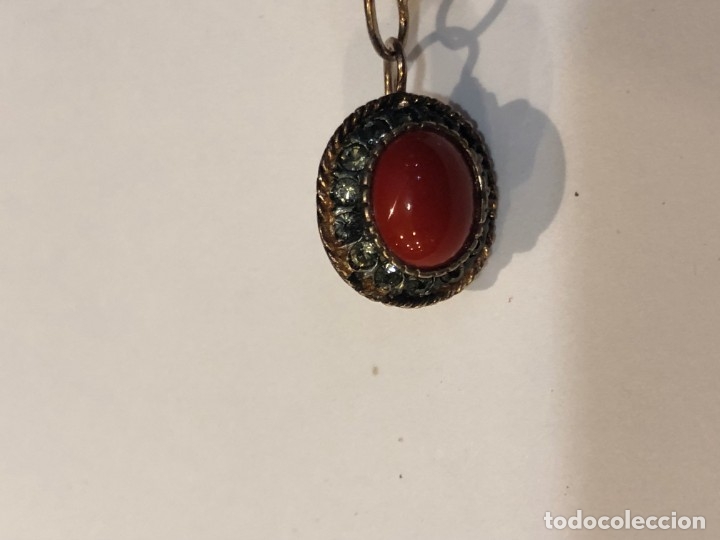 Joyeria: pendientes antiguos ingleses,  s. xix - Foto 5