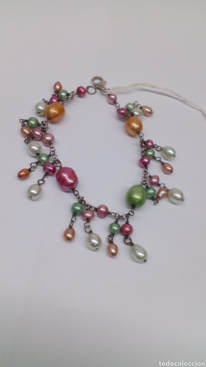 Joyeria: Pulsera de plata y perlas /PUL79 - Foto 2