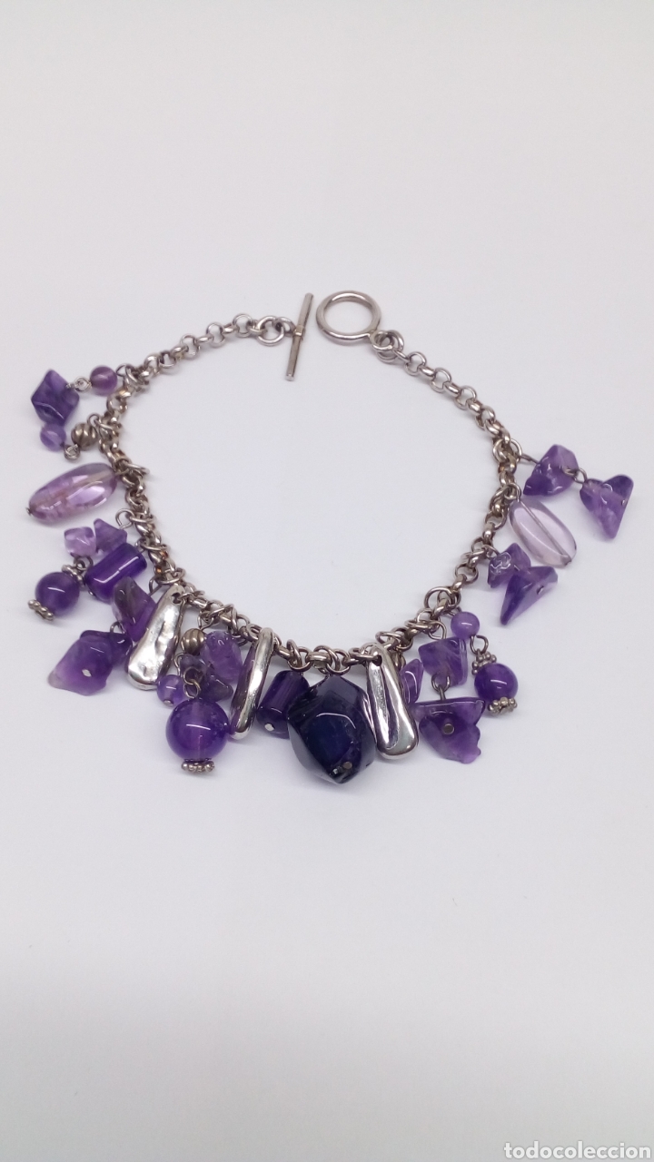 Joyeria: Pulsera de plata y pieda natural /PUL75 - Foto 2