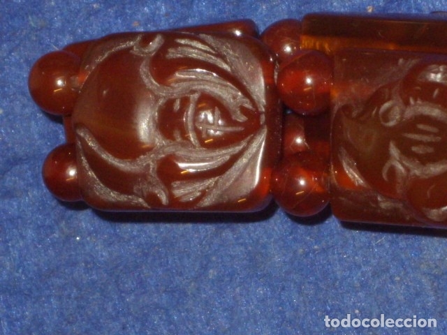 Joyeria: PULSERA ORIENTAL DE JADE CON TALLADOS. - Foto 11
