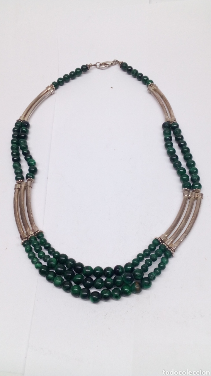 Joyeria: Collar de plata y piedras naturales - Foto 1