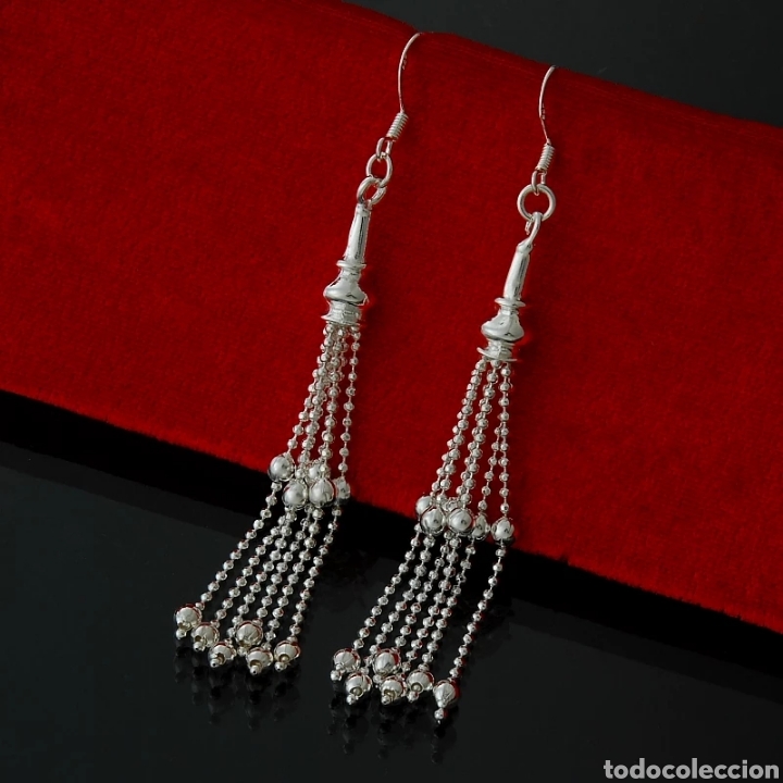 Joyeria: Pendientes ba&ntilde;ados en Plata ENV&Iacute;O GRATIS!! - Foto 1