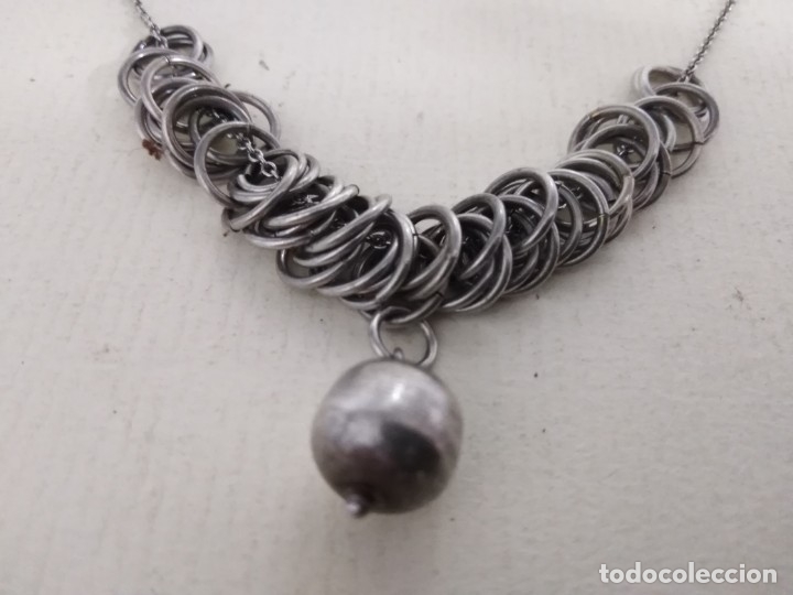 Joyeria: Collar de plata 925 y bola - Foto 5