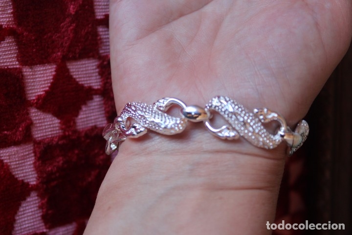 Joyeria: PULSERA ESCLAVA ESTILO ORIENTAL CABEZA DE DRAGON - Foto 2