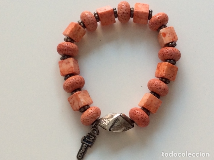 Joyeria: Pulsera de Coral y Plata de dise&ntilde;o. M.Junco - Foto 3