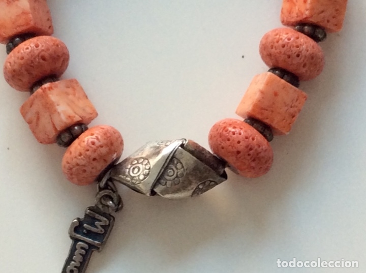 Joyeria: Pulsera de Coral y Plata de dise&ntilde;o. M.Junco - Foto 4