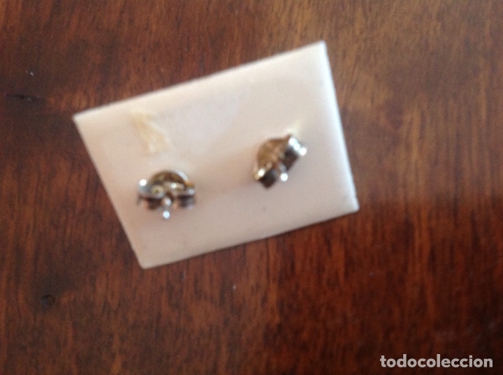 Joyeria: Pendientes de plata y concha. Cierre de presi&oacute;n . Peque&ntilde;os. - Foto 4