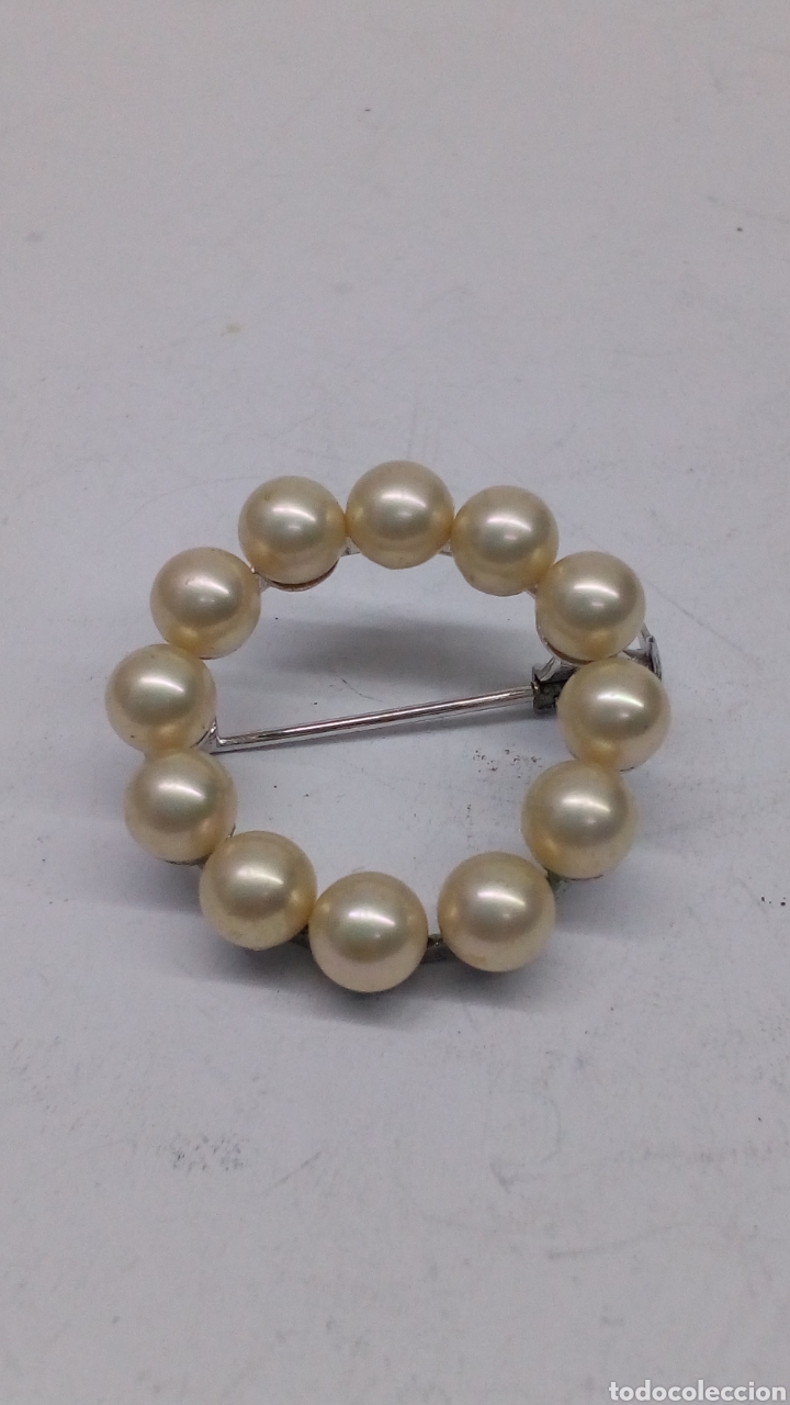 Joyeria: Broche con perlas /B137 - Foto 1