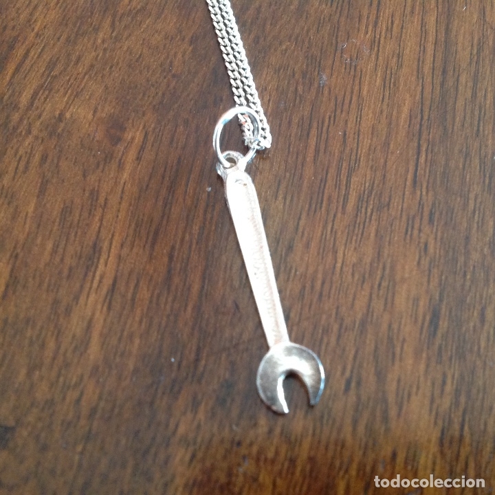 Joyeria: GARGANTILLA DE PLATA DE LEY. Llave inglesa - Foto 4
