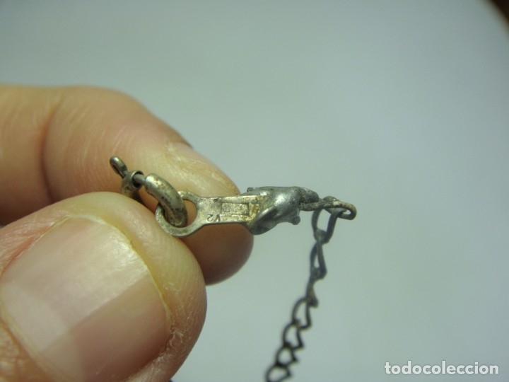 Joyeria: Antigua Pulsera de Plata. Con contrastes. - Foto 3