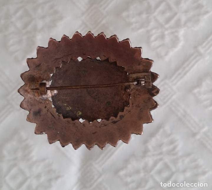 Joyeria: Antiguo broche con granates - Foto 5