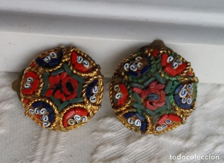 Joyeria: Pendientes Vintage, mosaico de Murano - Foto 6