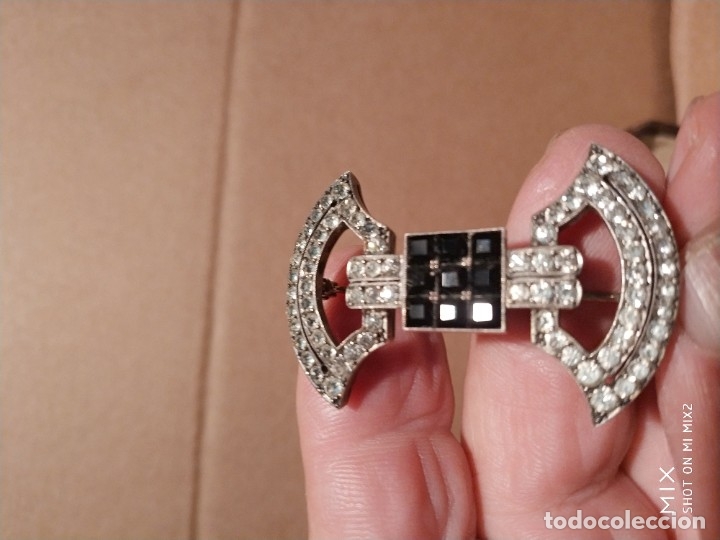Joyeria: IMPORTANTE BROCHE Y PULSO PLATA CONTRASTADA - Foto 2