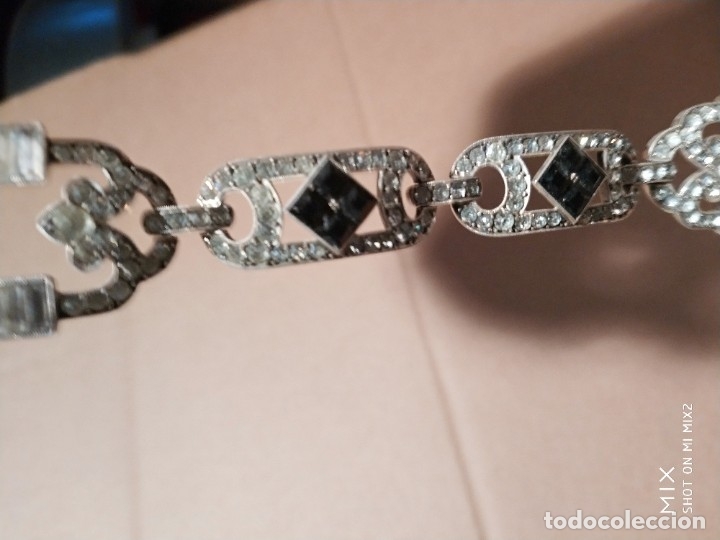 Joyeria: IMPORTANTE BROCHE Y PULSO PLATA CONTRASTADA - Foto 3