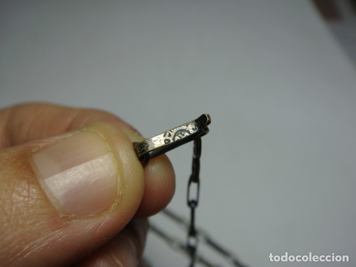 Joyeria: Cadena de Eslab&oacute;n Alterno en Plata Maciza &middot; Con contrastes. - Foto 3