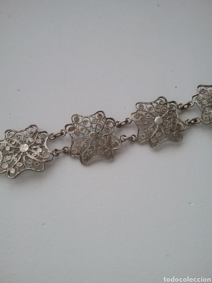 Joyeria: Pulsera repujada en plata de ley. - Foto 3