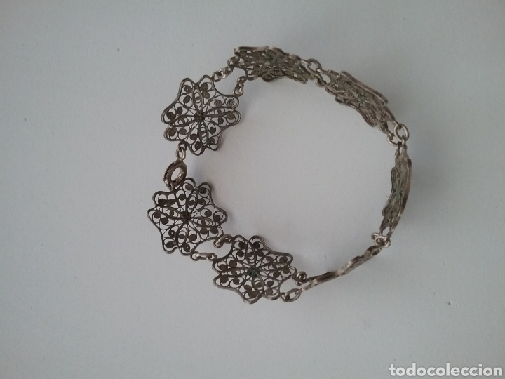 Joyeria: Pulsera repujada en plata de ley. - Foto 5