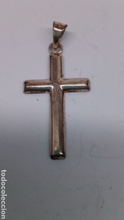 Joyeria: Colgante cruz plata /C304 - Foto 1