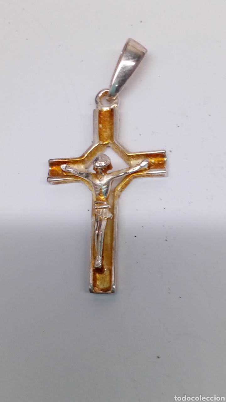 Joyeria: Colgante cruz de plata - Foto 1