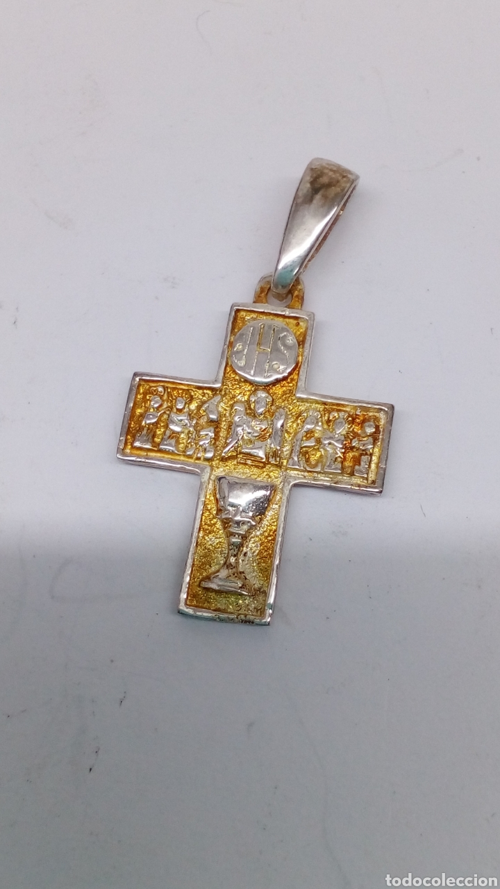 Joyeria: Colgante cruz de plata - Foto 1