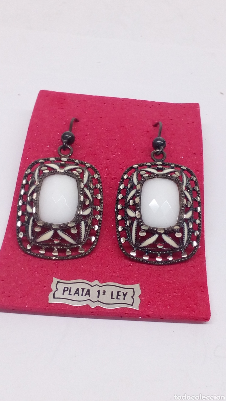 Joyeria: Pendientes de plata DE LEY /P41 - Foto 1