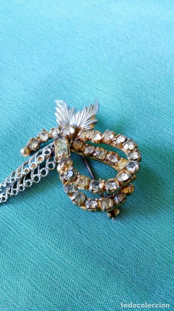 Joyeria: Broche antiguo de pedrer&iacute;a - Foto 2