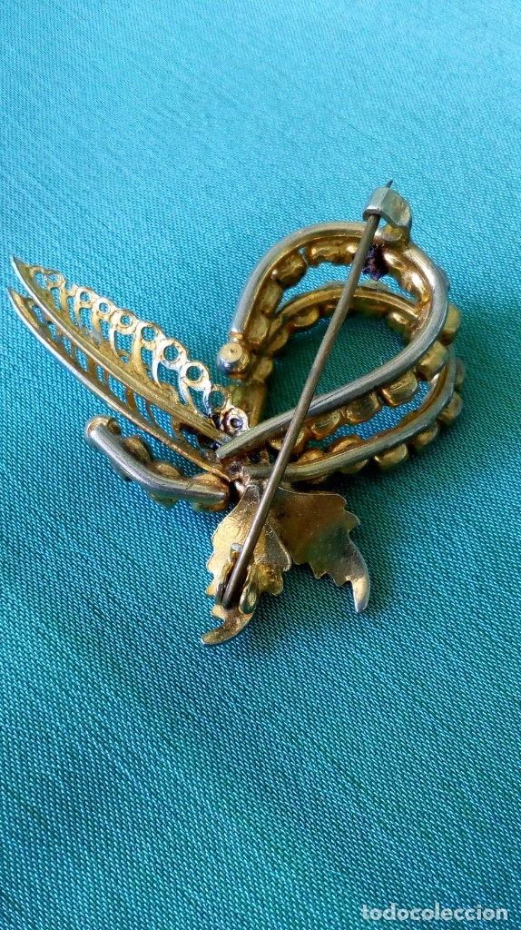 Joyeria: Broche antiguo de pedrer&iacute;a - Foto 4