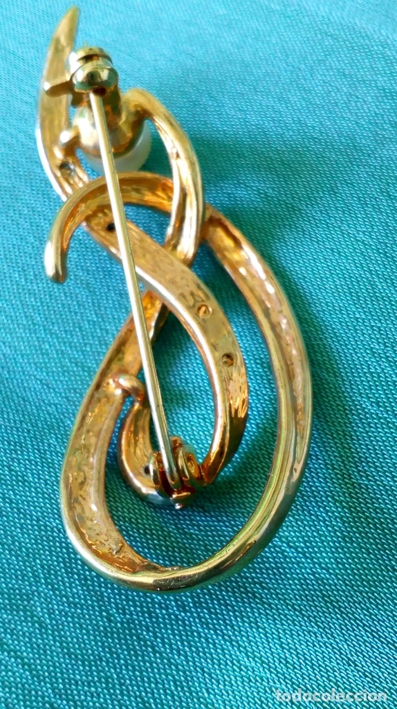 Joyeria: Broche dorado bisuter&iacute;a - Foto 7