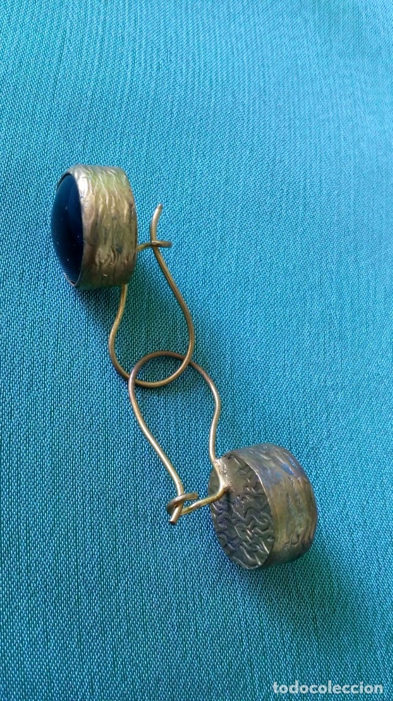 Joyeria: Bonitos pendientes dorados y &oacute;nix - Foto 3