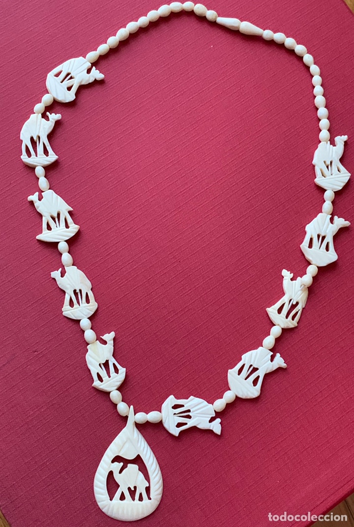 Joyeria: Bonito collar de hueso. - Foto 1