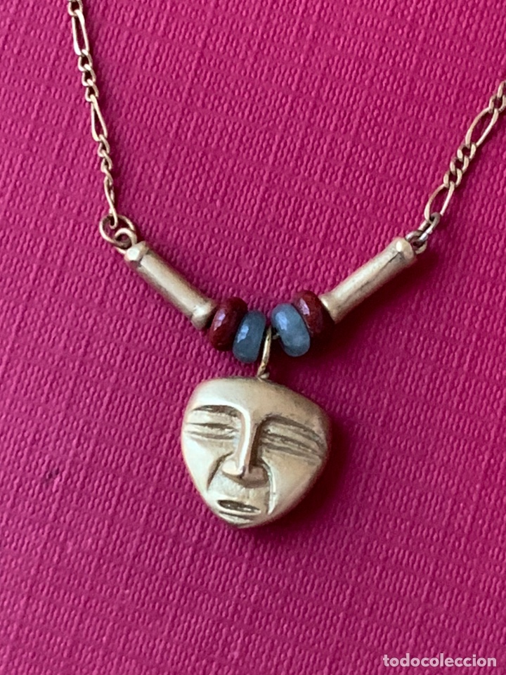 Joyeria: Collar-gargantilla, chapado en oro de 24K - Foto 2