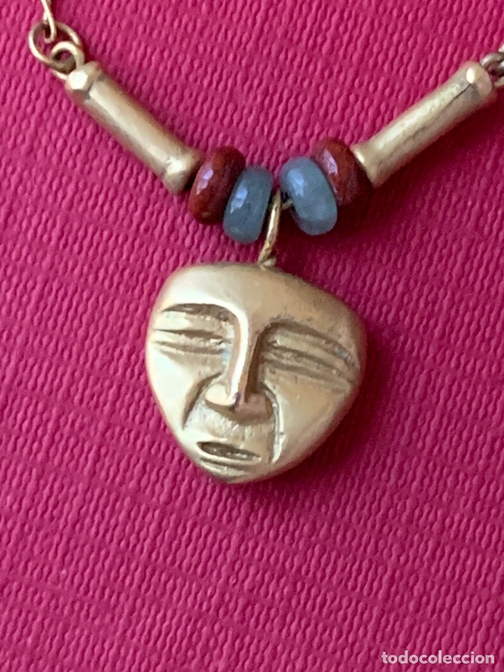 Joyeria: Collar-gargantilla, chapado en oro de 24K - Foto 3