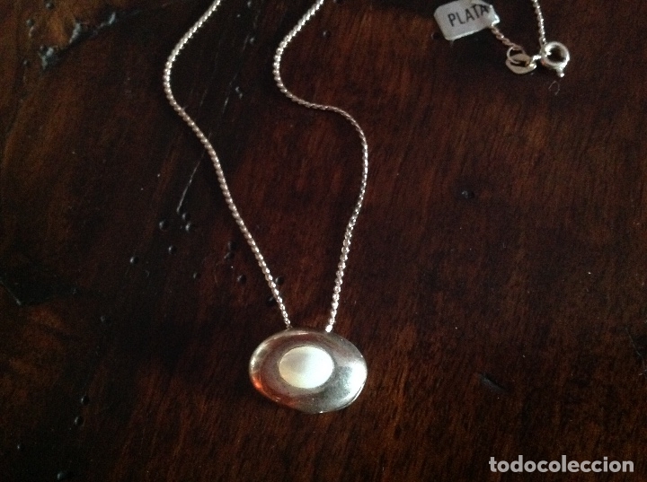 Joyeria: GARGANTILLA DE PLATA DE LEY. OPALINA - Foto 1