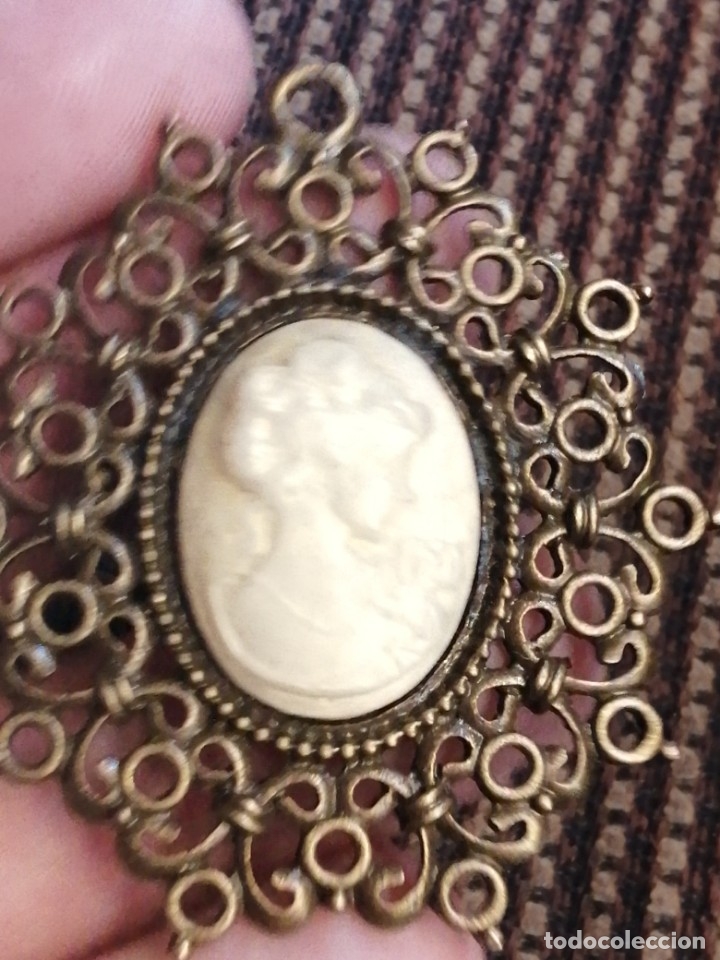 Joyeria: Camafeo de alfiler busto mujer - Foto 2