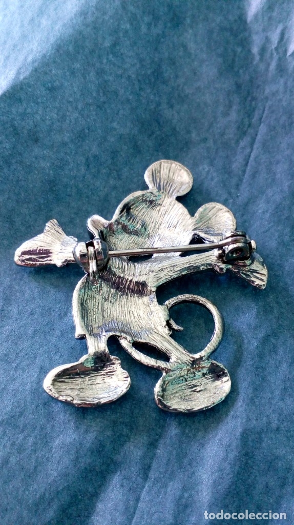 Joyeria: BROCHE PLATEADO DE MICKEY MOUSE - Foto 5