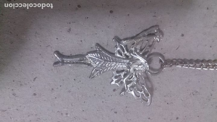 Joyeria: Colgante. Collar de Lib&eacute;lula 6x4ctms. Aprox - Foto 1