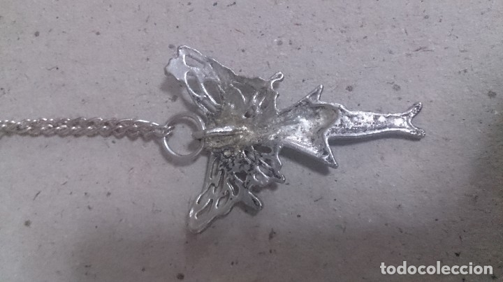 Joyeria: Colgante. Collar de Lib&eacute;lula 6x4ctms. Aprox - Foto 2