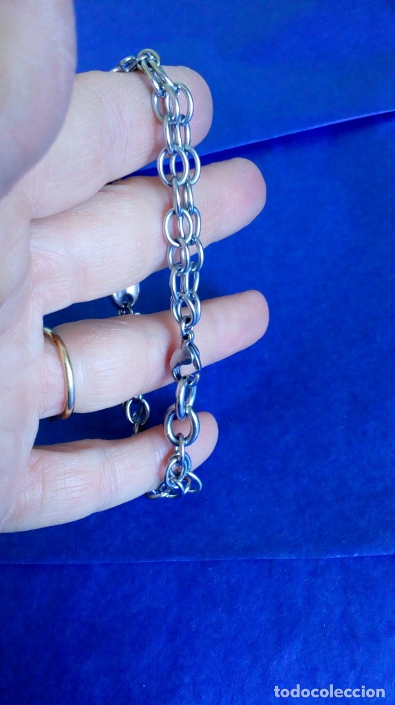 Joyeria: DOS BONITAS PULSERAS DE ACERO - Foto 6