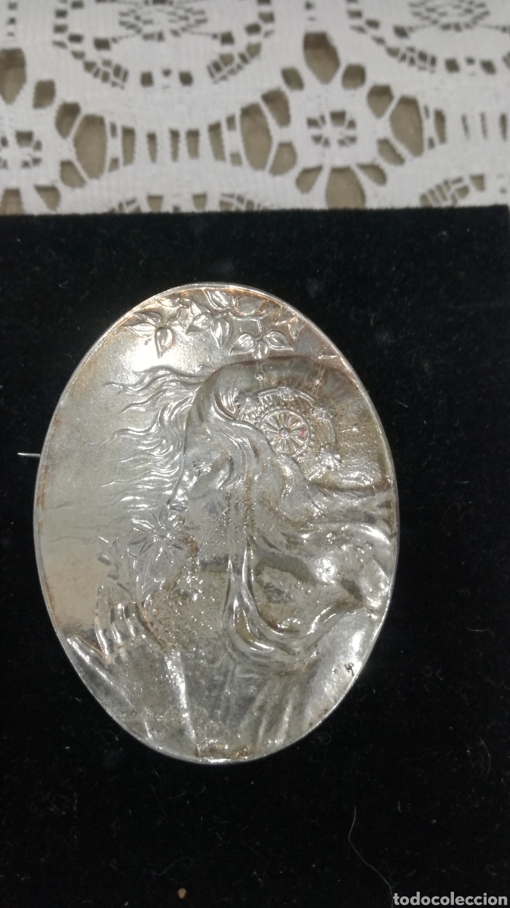 Joyeria: Broche Modernista de plata - Foto 1