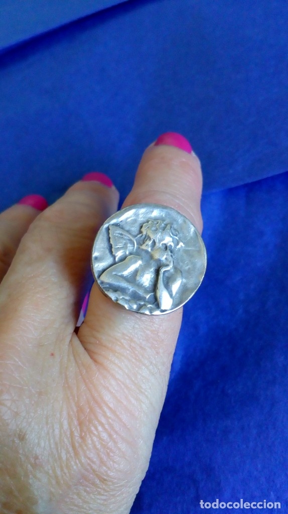 Joyeria: ANILLO DE PLATA CON &Aacute;NGEL - Foto 6