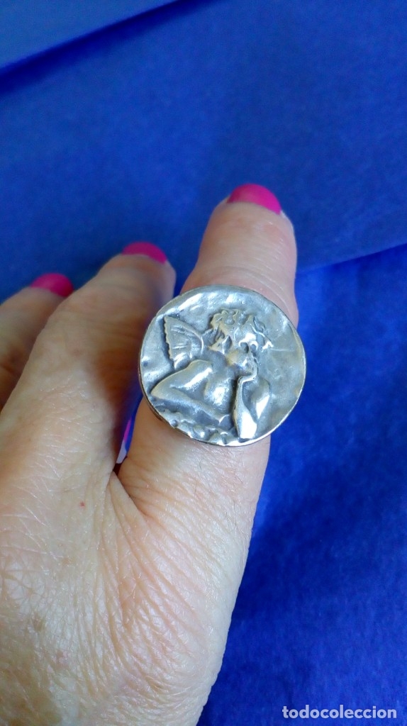 Joyeria: ANILLO DE PLATA CON &Aacute;NGEL - Foto 7