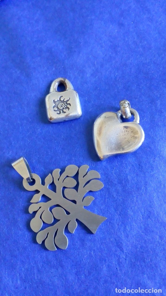 Joyeria: 3 COLGANTES DE ACERO - Foto 3