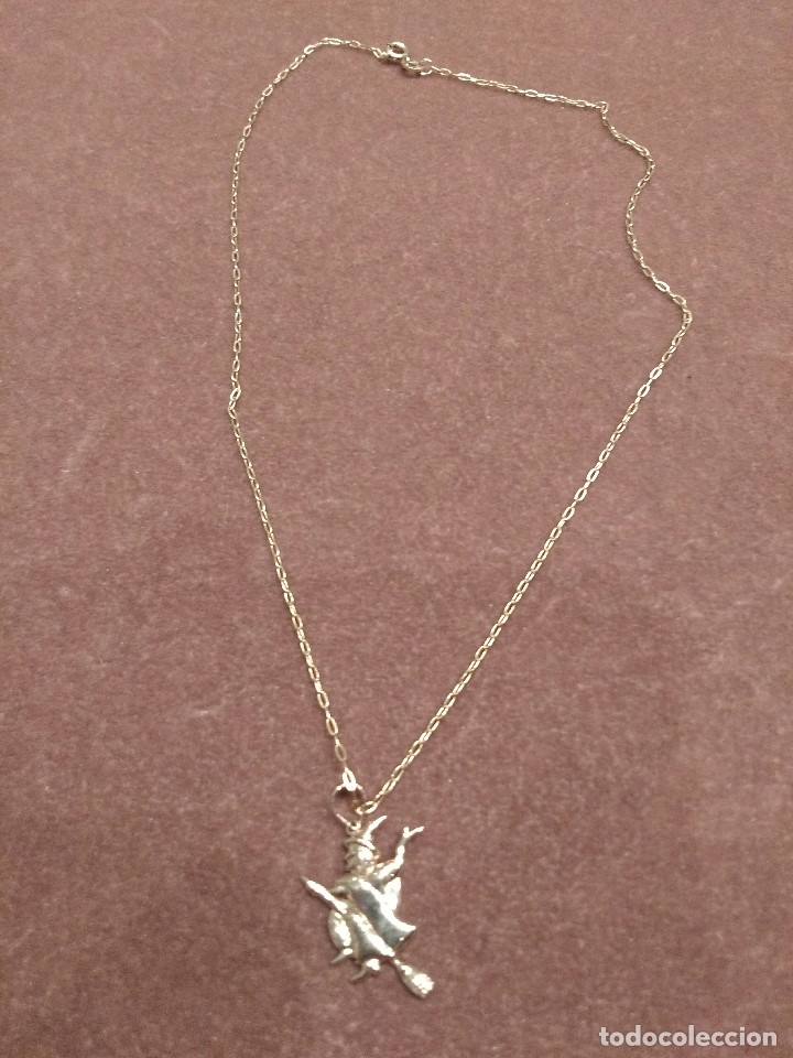 Joyeria: CADENA DE 18 KILATES CON BRUJA. - Foto 2