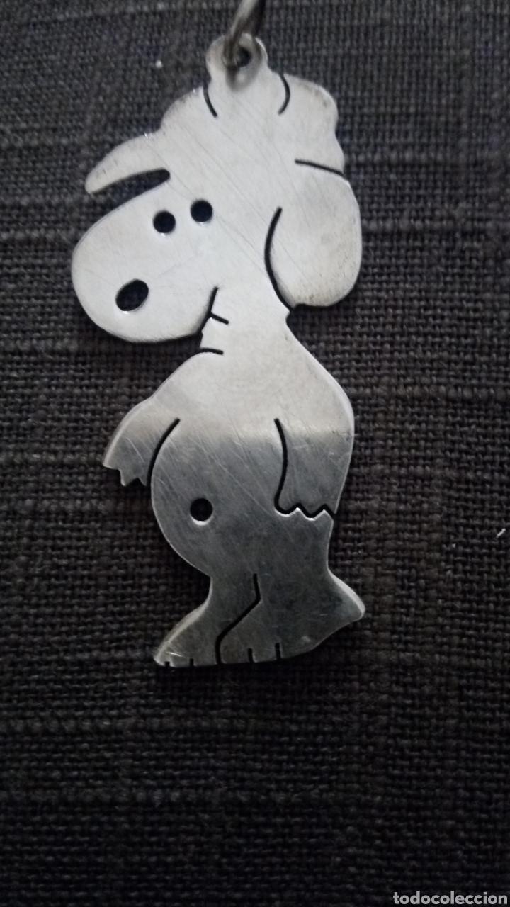 Joyeria: colgante plata de Snoopy - Foto 1