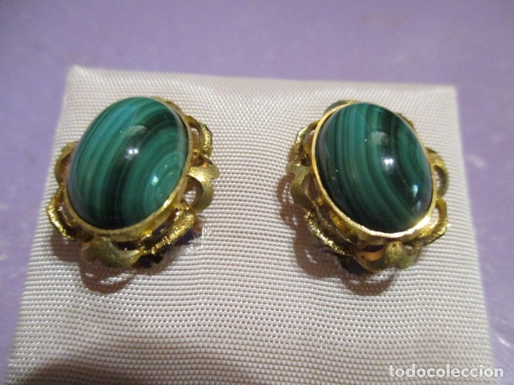 Joyeria: pendientes oro ley y turquesas - Foto 1