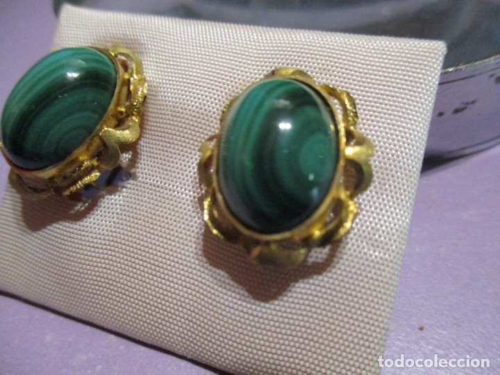 Joyeria: pendientes oro ley y turquesas - Foto 2